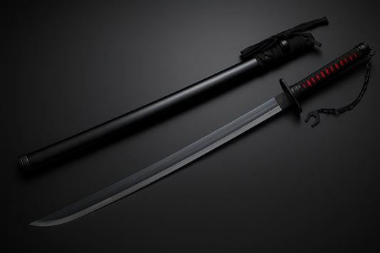 The Real Black Katana Sword