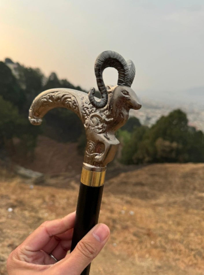 Premium Handcrafted Markhor Stick