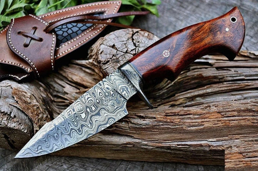 Handmade Bobcat – 10" Hunting Knife