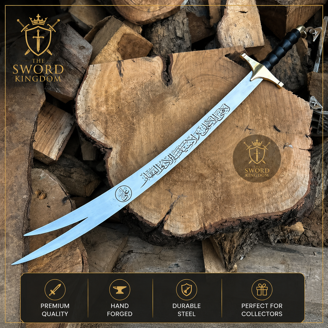 Handmade Zulfiqar Sword  Zulfiqar (ذولفقار)