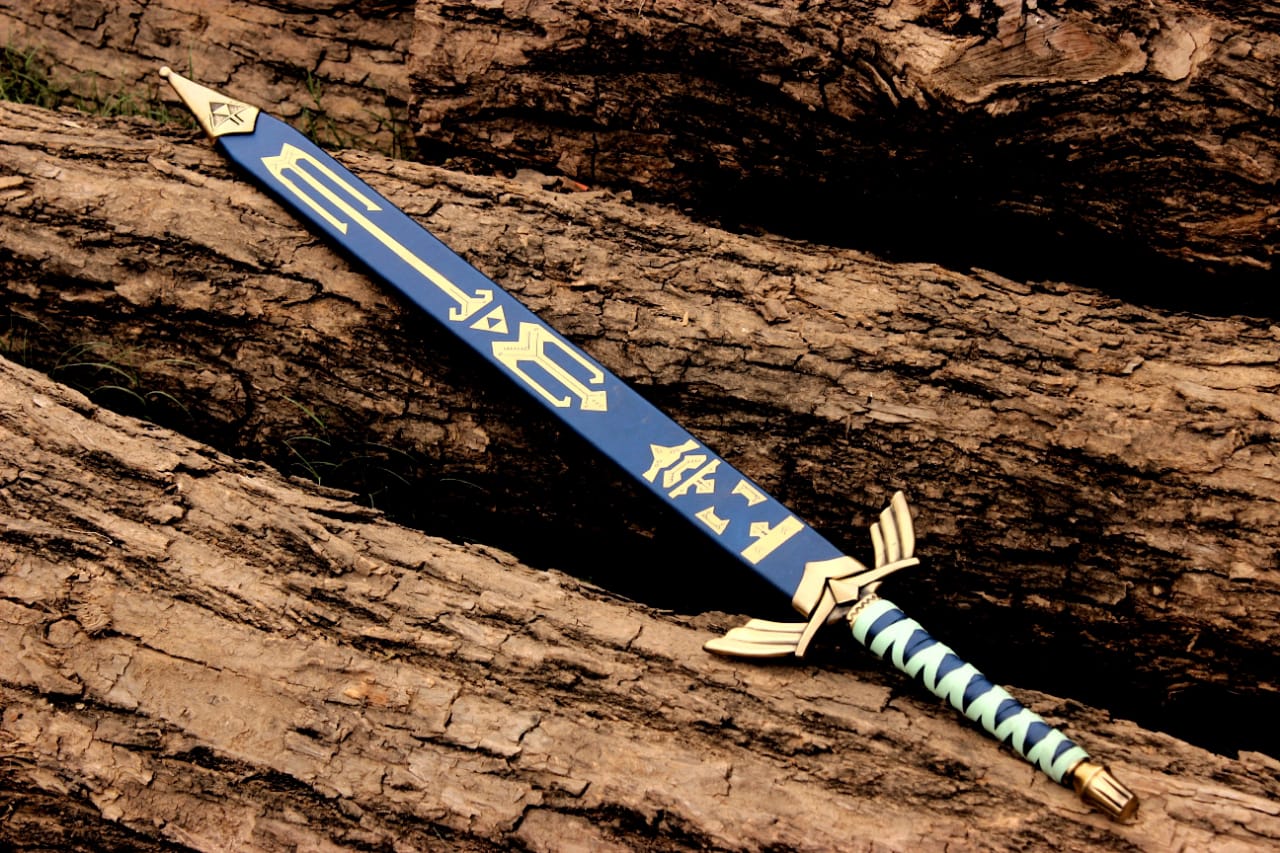 The Real Blue Zelda Sword