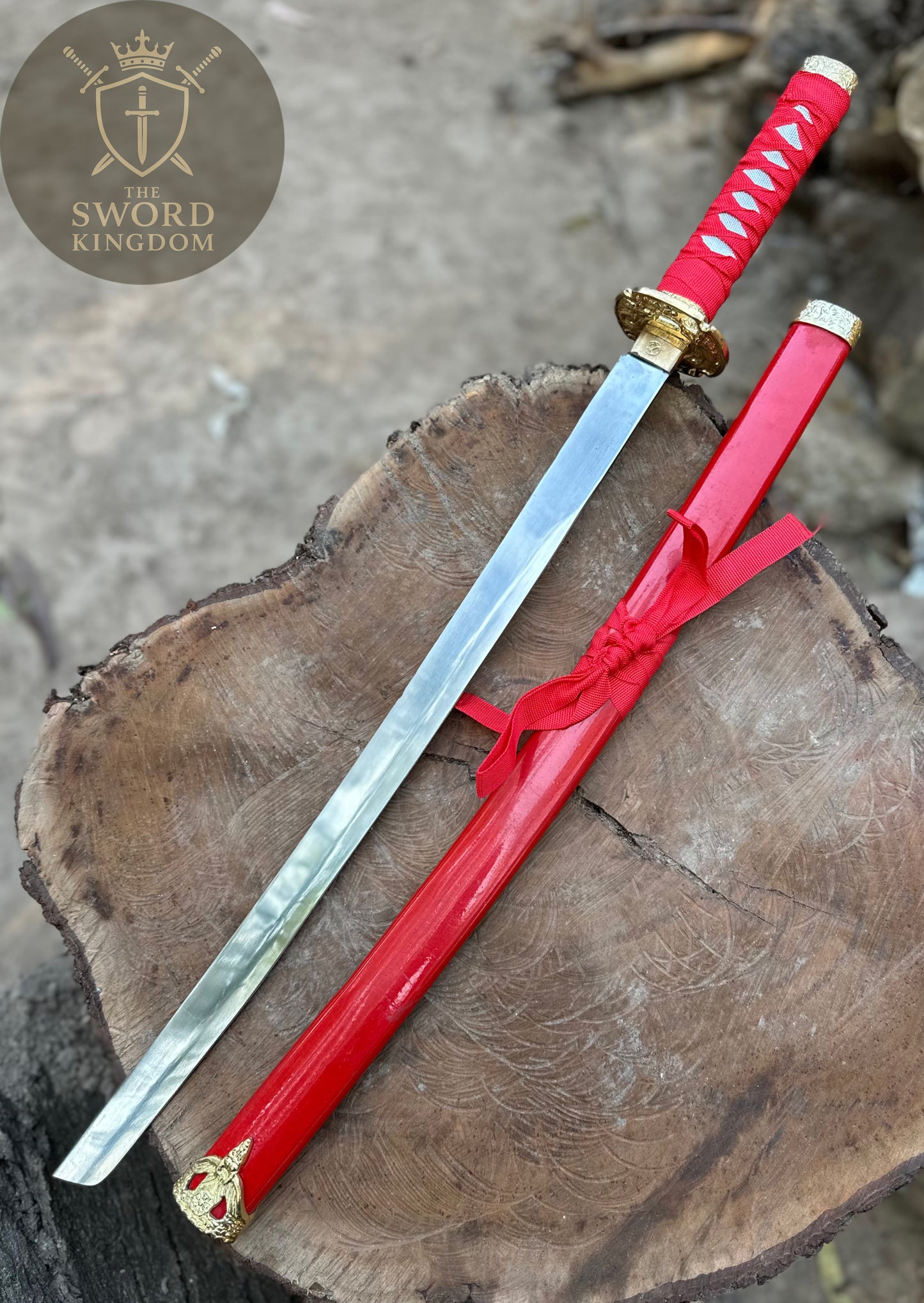 Red Katana Sword