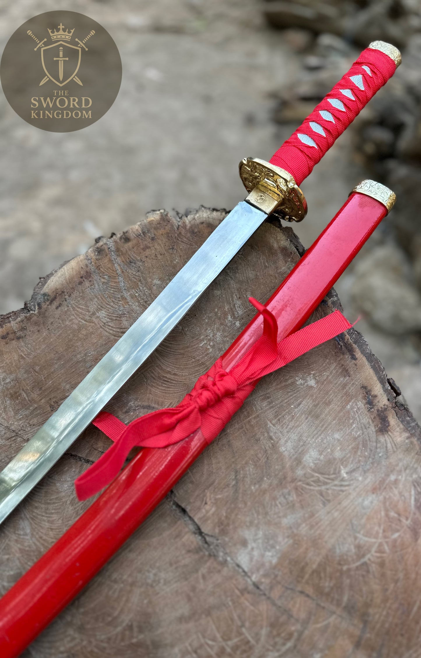 Red Katana Sword