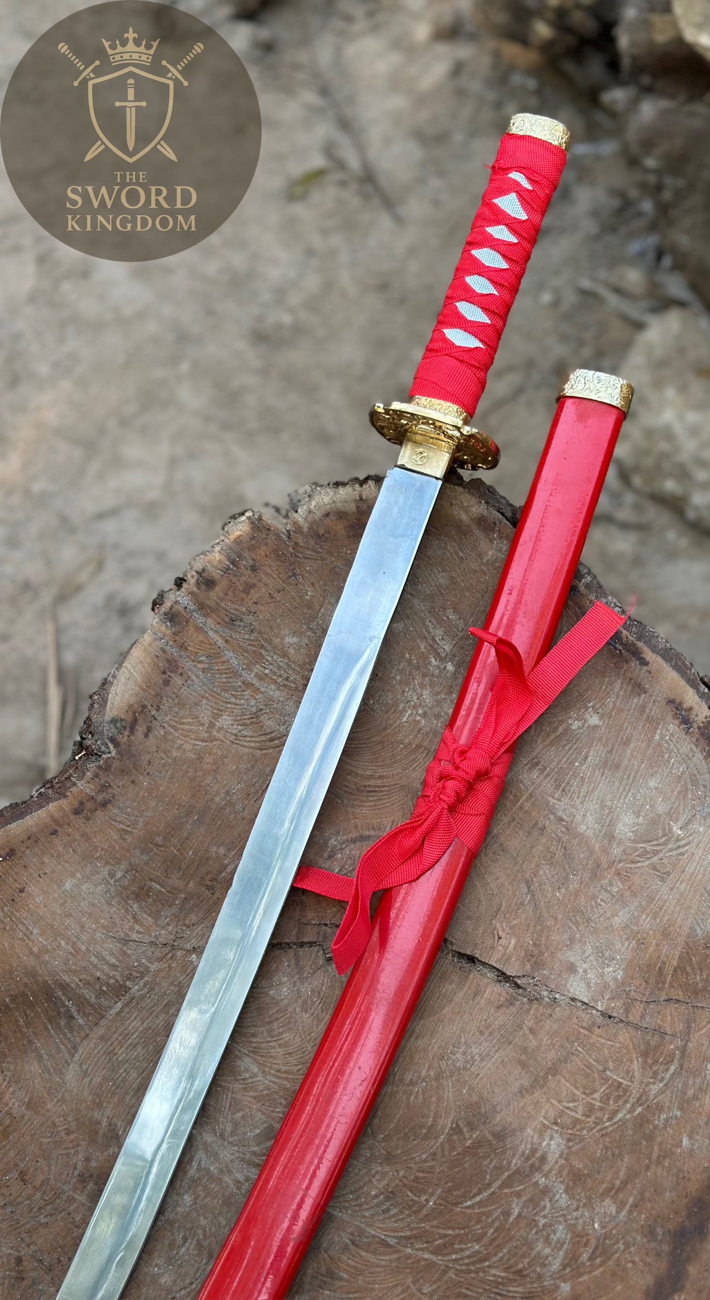 Red Katana Sword