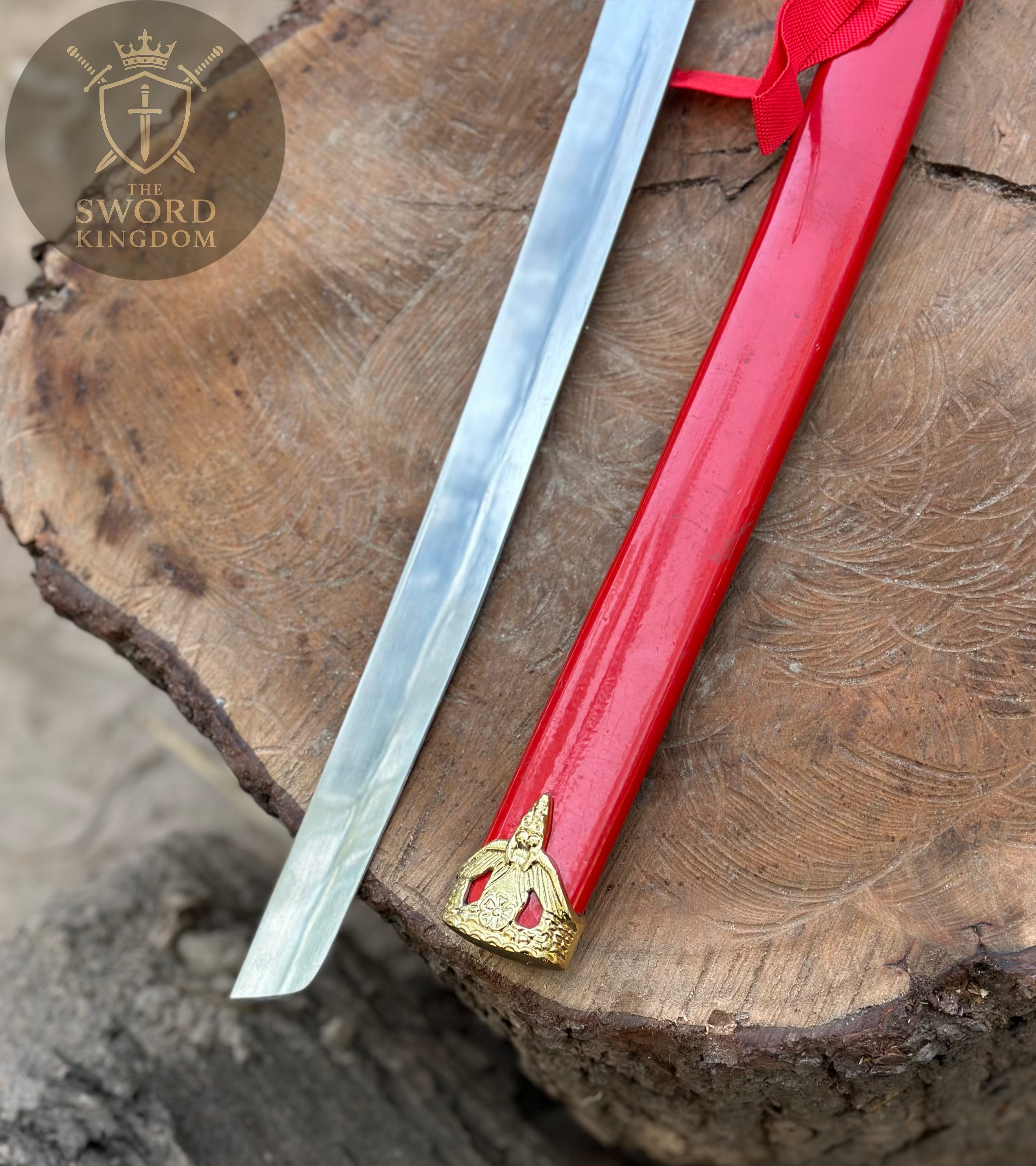 Red Katana Sword