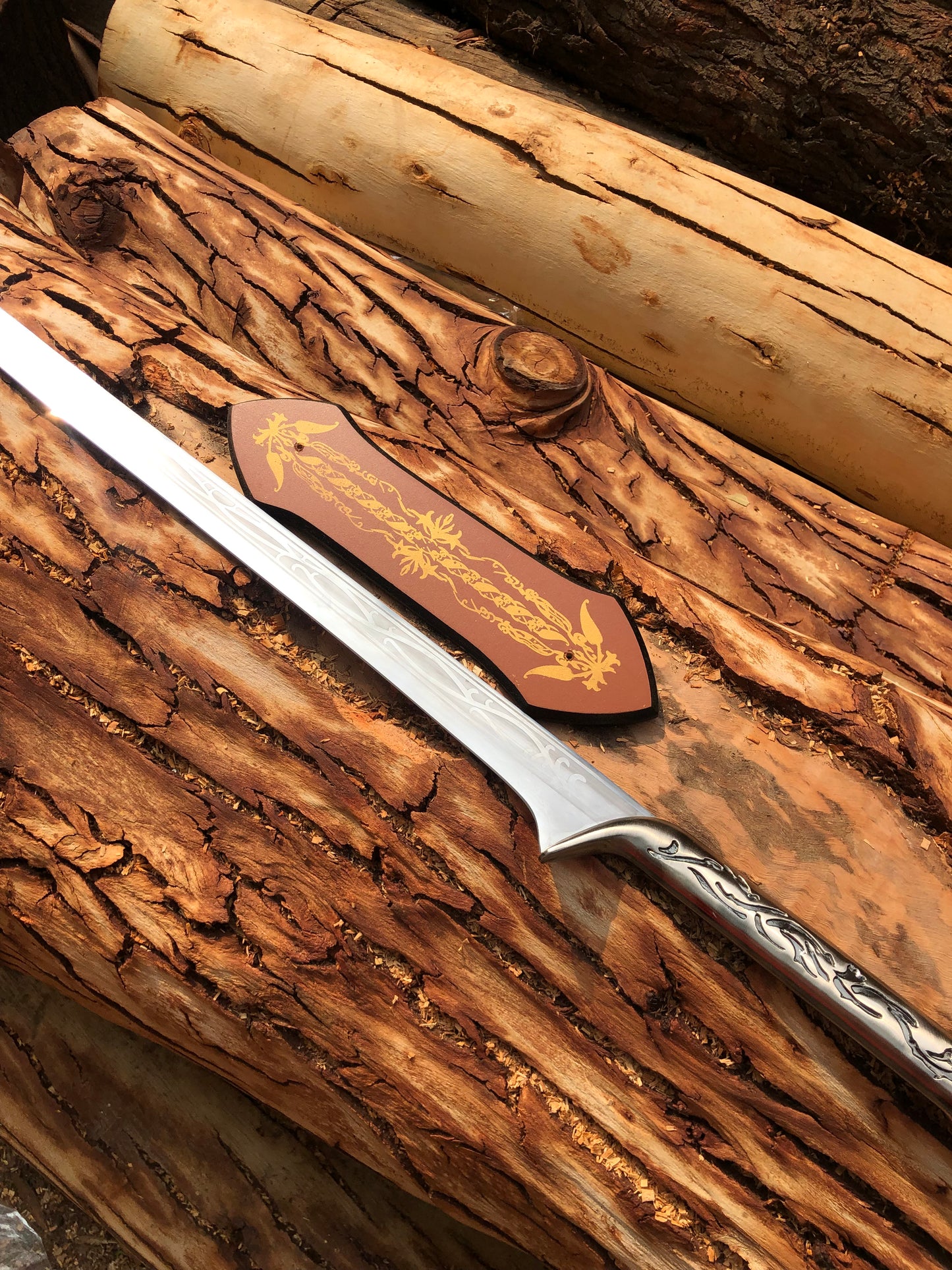 Real The Hobbit Thranduil Sword Replica