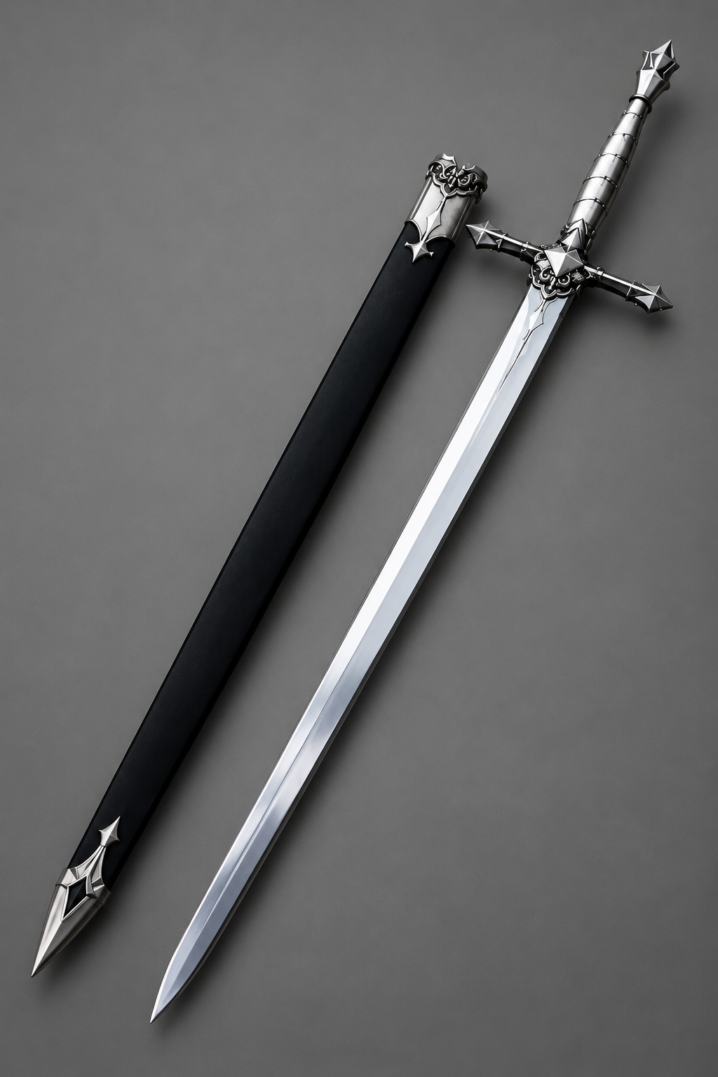 Alucard Vampire Longsword Replica Castlevania Fans Sword with Scabbard