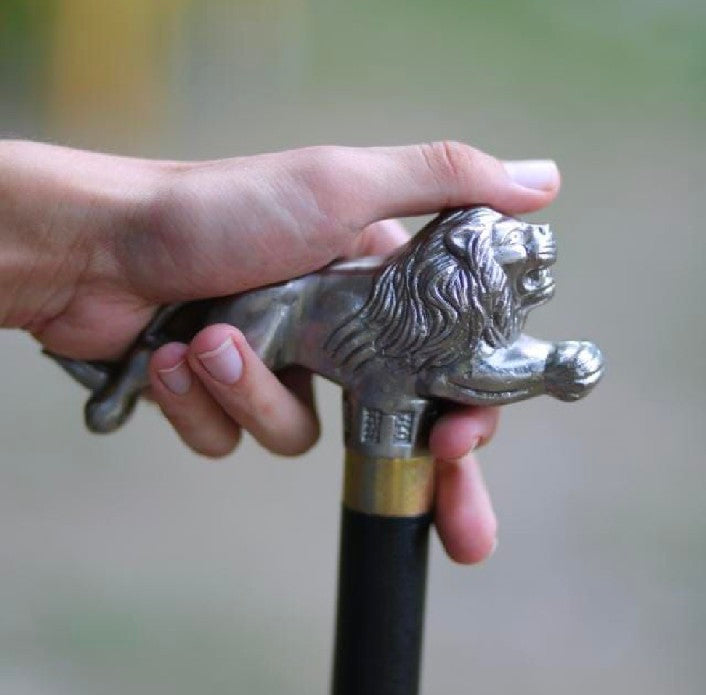 Premium Handcrafted Lion Stick