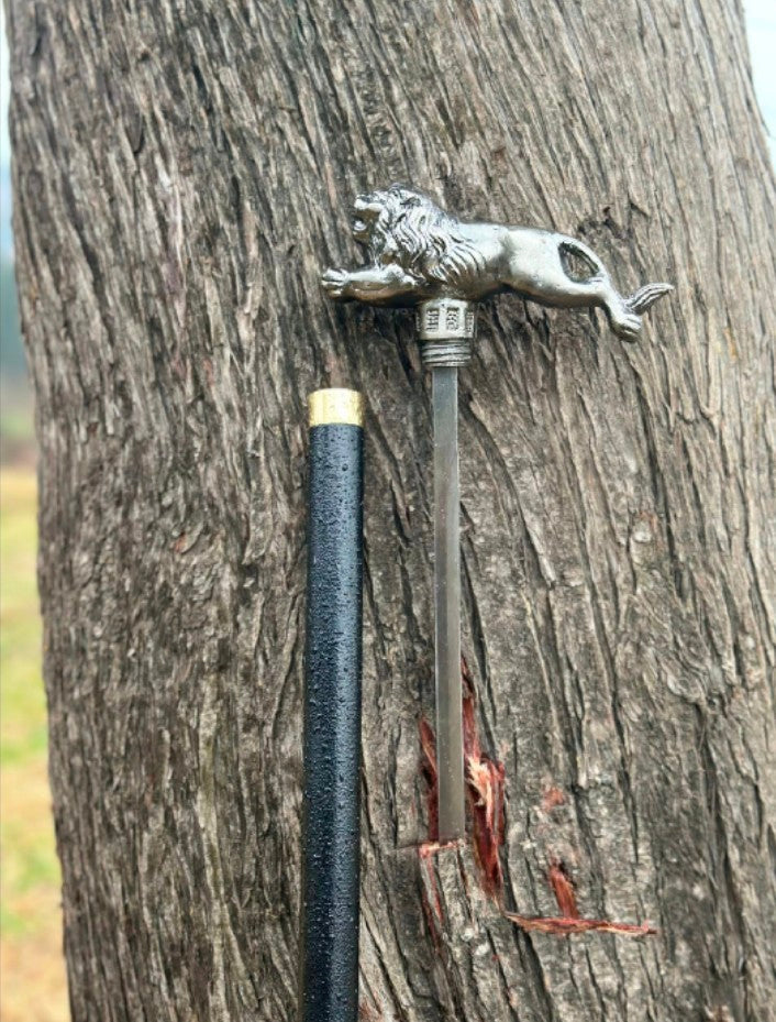 Premium Handcrafted Lion Stick