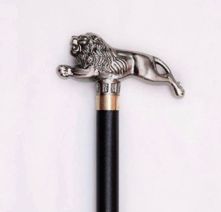 Premium Handcrafted Lion Stick