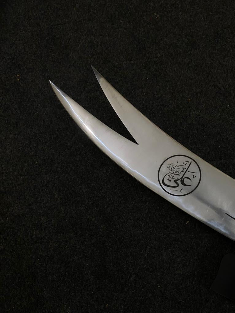 Handmade Zulfiqar Sword  Zulfiqar (ذولفقار)