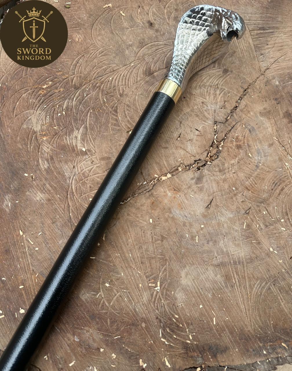 Premium Handcrafted Snake Stick