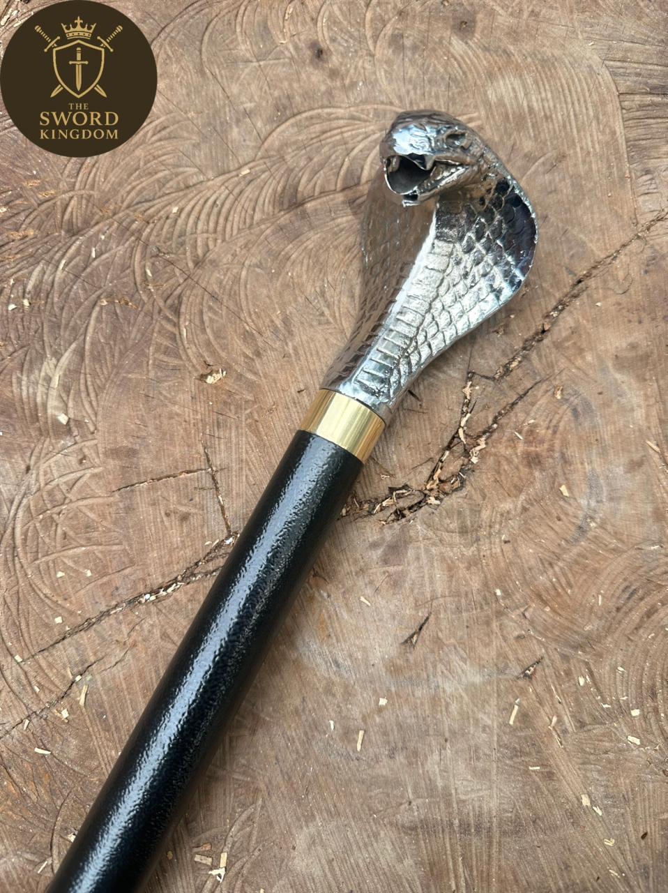 Premium Handcrafted Snake Stick