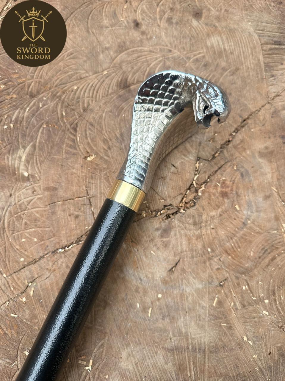 Premium Handcrafted Snake Stick