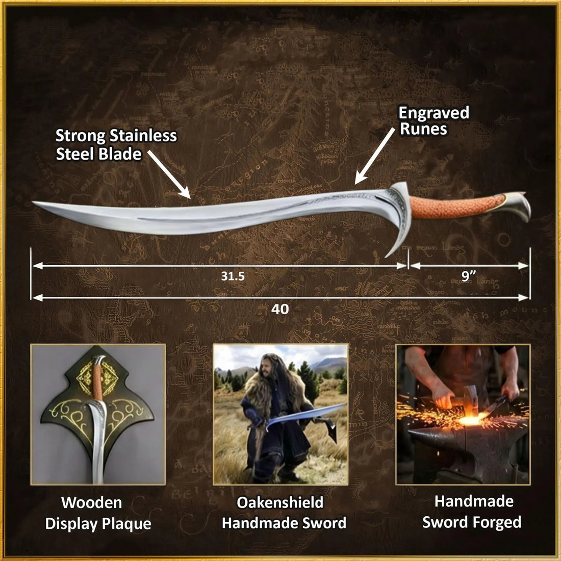 The Real Orcrist Sword of Thorin Oakenshield