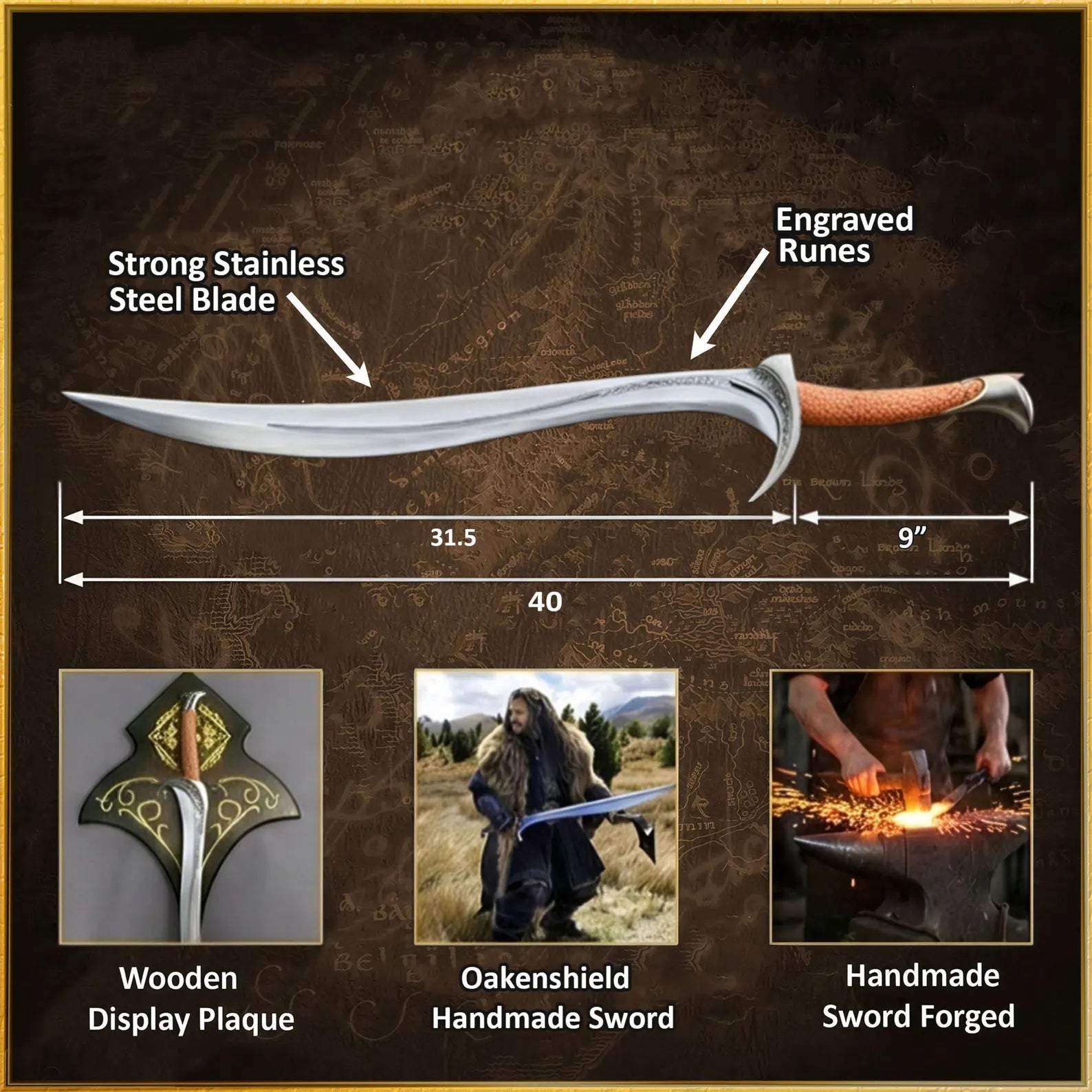 The Real Orcrist Sword of Thorin Oakenshield